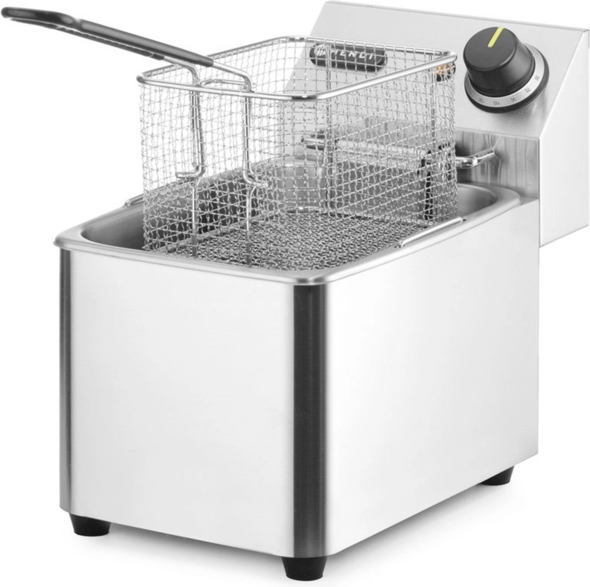 Hendi Frituurpan 4 Liter - Friteuse Kitchen Line - 230V / 3kW - 217x38x(H)30cm