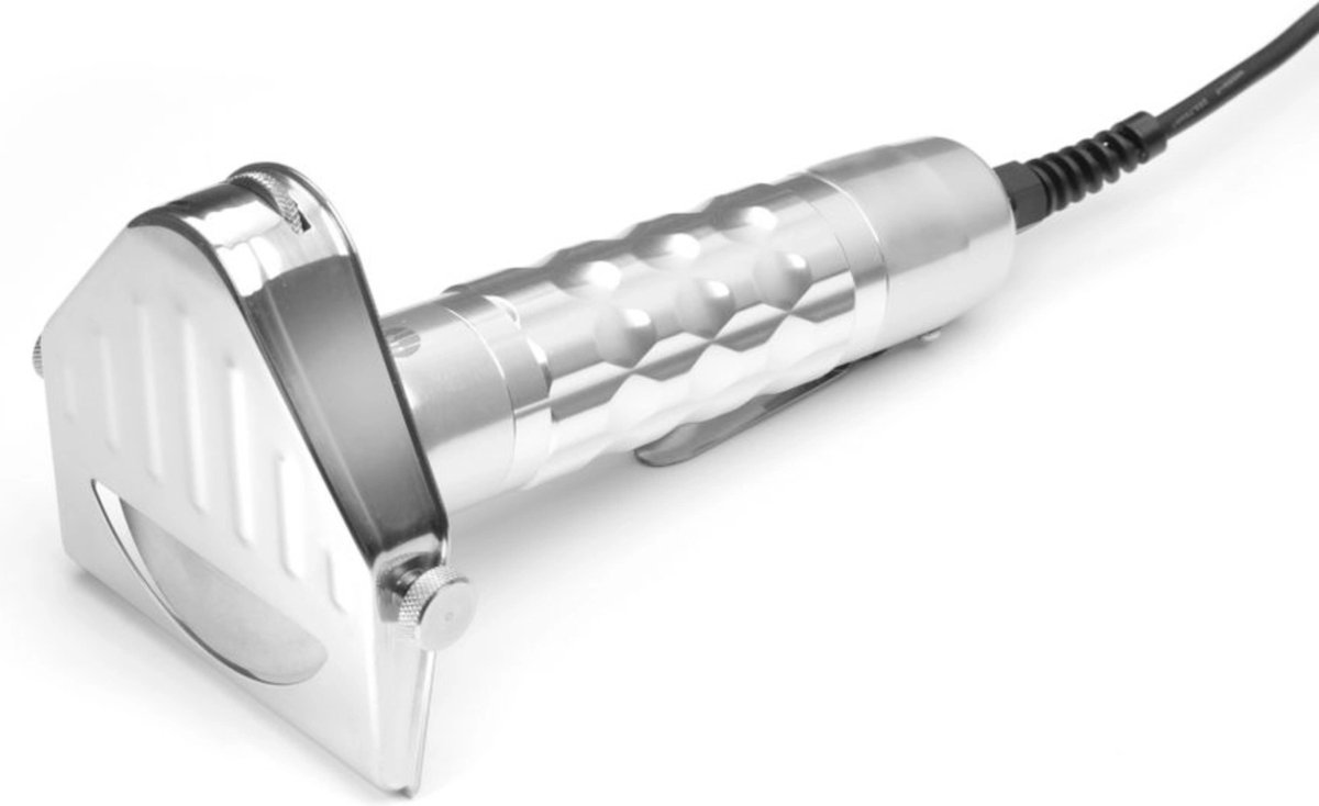 HENDI Elektrisch kebabmes – 80 mm mes – 8,000 RPM – IPX4 bescherming – Inclusief extra mes en accessoires