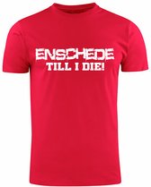 Enschede Till i Die Rood T-shirt