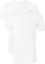 Claesen's Wit Rond Heren T-shirt 2-Pack - XL