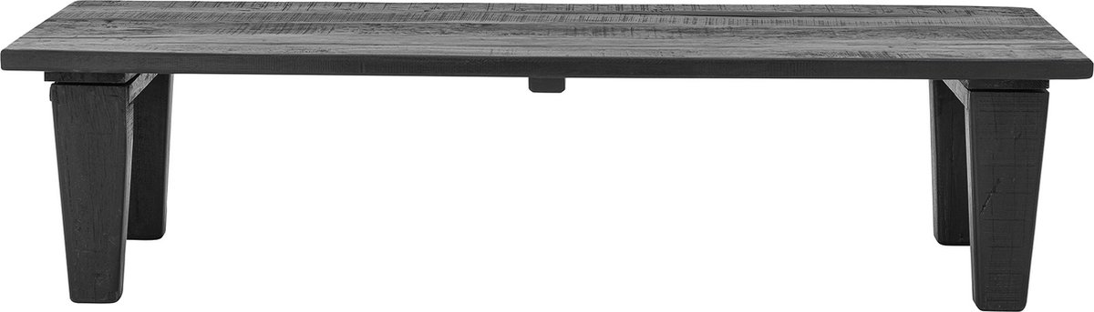 Riber Salontafel - Zwart - Teruggewonnen hout