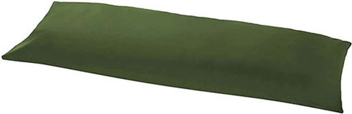 Beau Maison | Body Pillow Sloop Groen - 100% Perkaal Katoen - Lichaamskussensloop Groen - 40x145 cm
