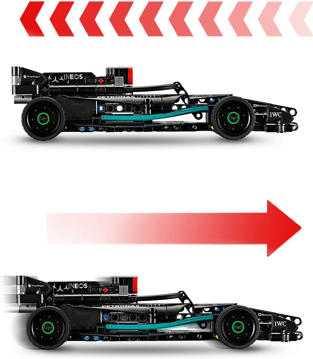 LEGO Technic Mercedes-AMG F1 W14 E Performance Pull-Back - 42165 — afbeelding 9