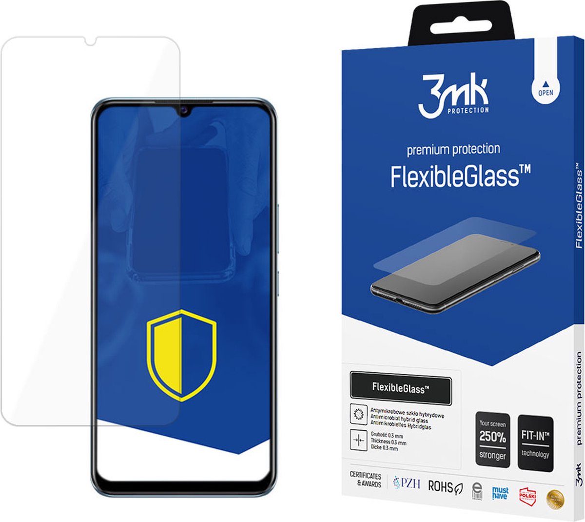Vivo V20 SE - 3mk FlexibleGlass