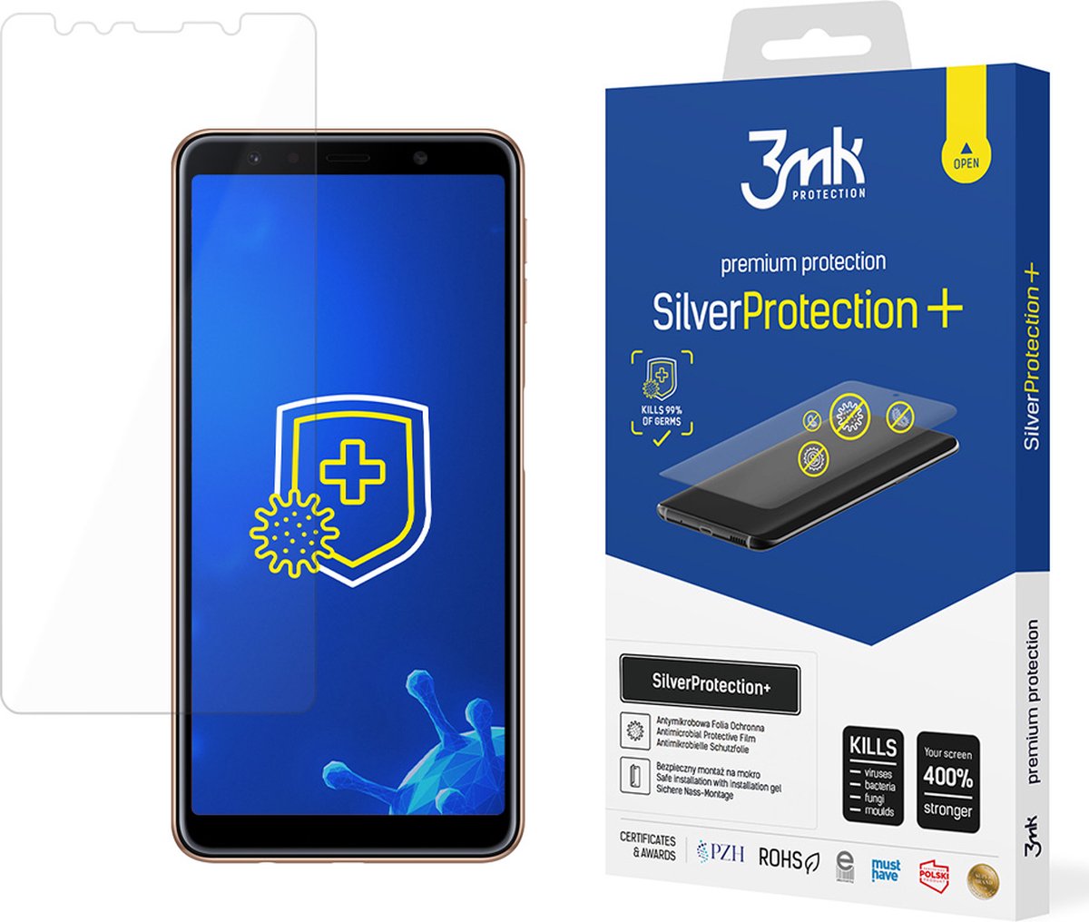 Samsung Galaxy A7 2018 - 3mk SilverProtection+