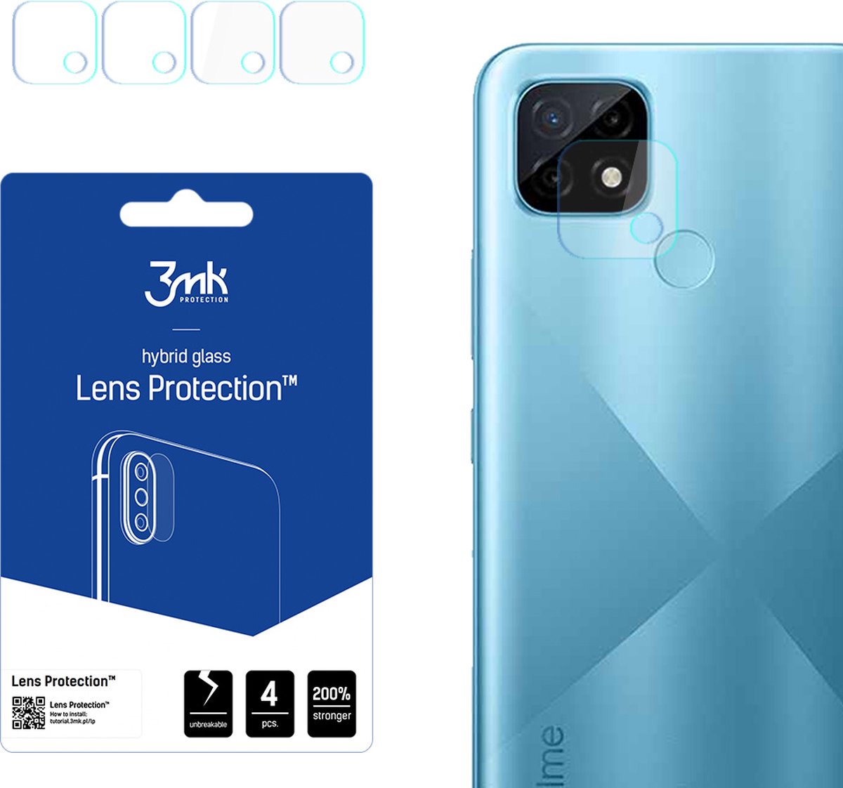 Realme C21Y - 3mk Lens Protection