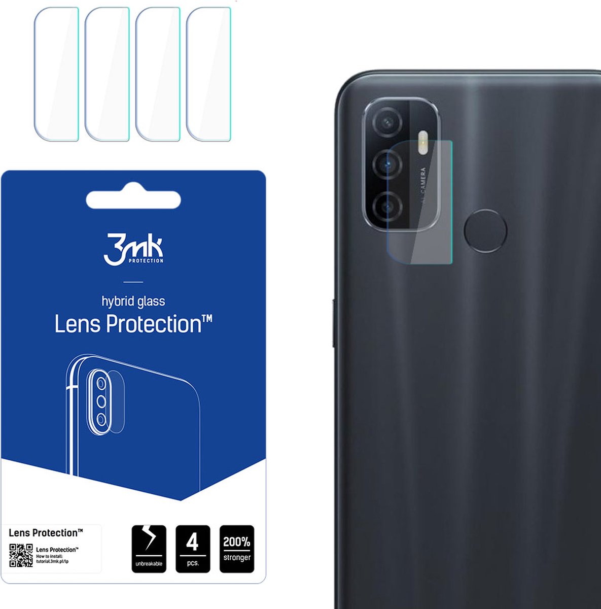 Oppo A33 2020 - 3mk Lens Protection