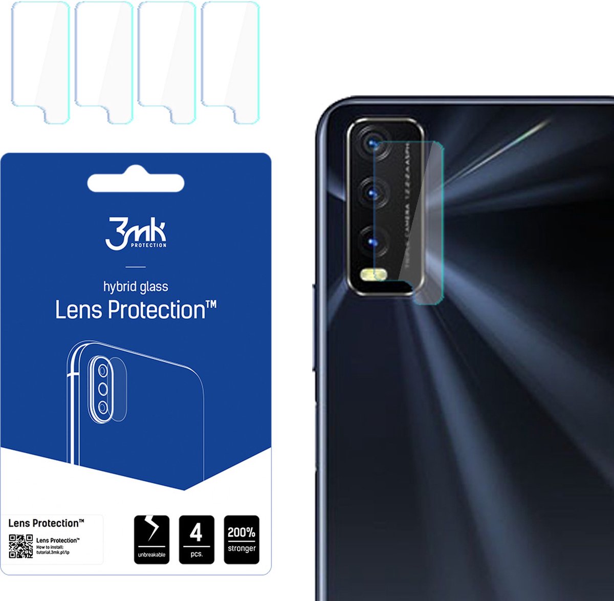 Vivo Y20i - 3mk Lens Protection