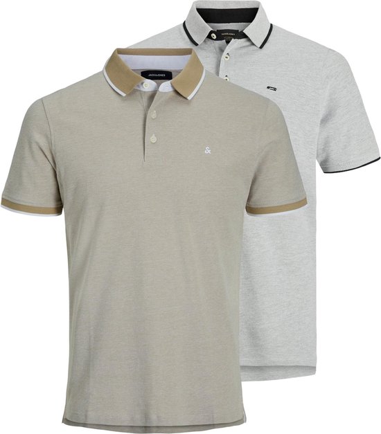 Foto: Jack jones paulos polo s ss heren 2 pack 