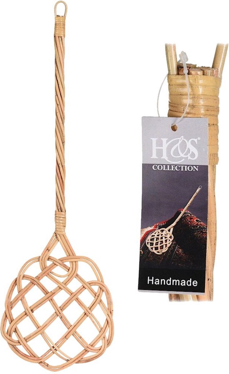 Goedkoopste Mattenklopper Rotan 74 cm - Tapijtklopper - Vloerkleedklopper - Klopper
