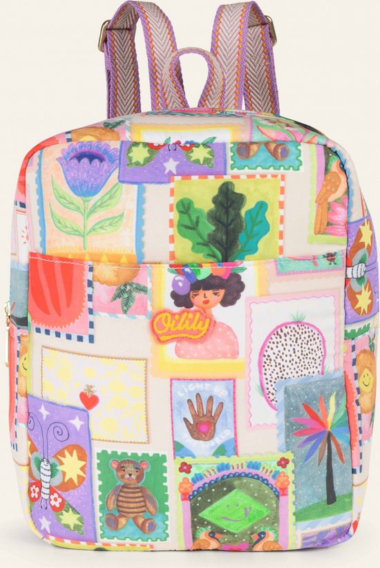 Oilily Sac à dos de loisirs Sac à dos Bobby Backpack Sand Dollar Coloré