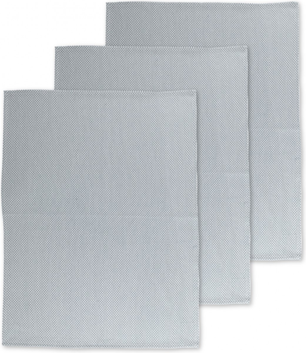 Keukenhanddoek DOBBY - SET/3 - 51x72 cm, nova blue