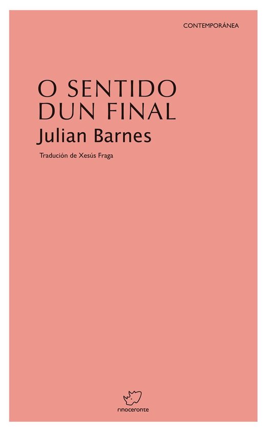 O sentido dun final - cover