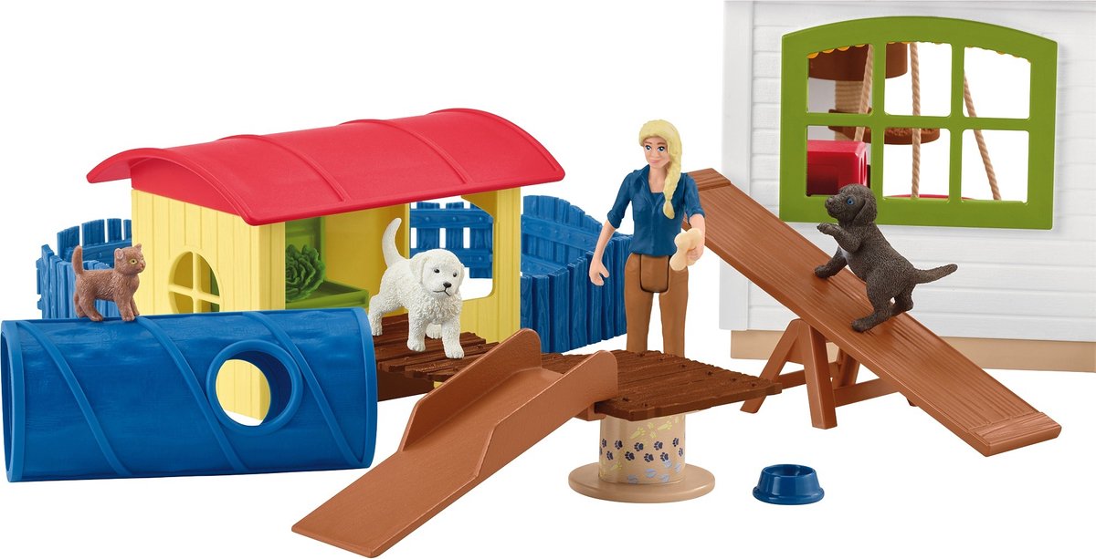 schleich FARM WORLD - Dierenhotel - Boerderij Speelgoed, Hotel - 42607 — afbeelding 8