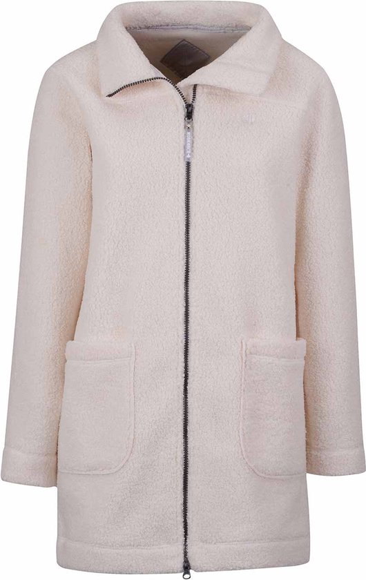 Vest Milla off white teddy lang - Bjornson - maat 40