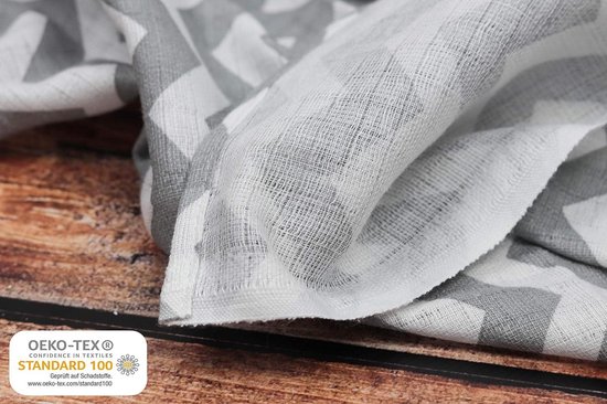 Cloths Hydrophilic Diapers 10 Pack 70x80 cm White-Grey-Yellow Burp Wipes Unisex Girl Young EU fabricated FENSILO hydrofiele washandjes — afbeelding 3