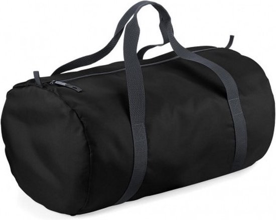 Bagbase Sporttas/weekendtas - zwart - 32 liter - Reistas - 50 x 30 x 26 cm - polyester - 1 compartiment