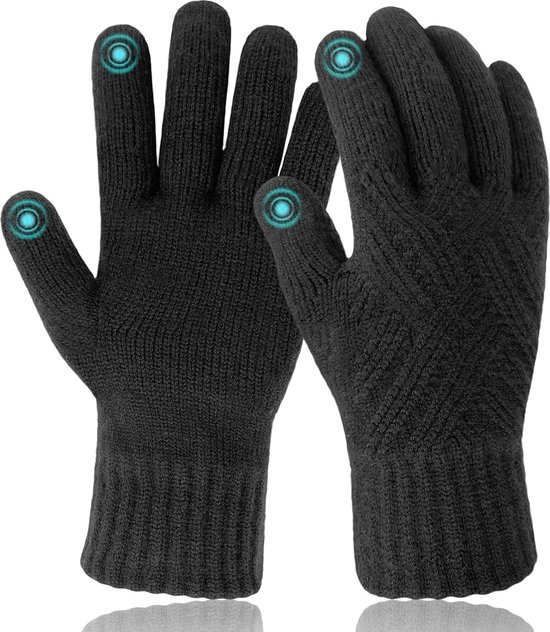 Bekijk de Swift vintage crochet leren handschoenen nappa bruin