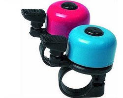 Falkx Compacte fietsbel - Assorti kleuren - Duurzaam en weerbestendig - Eenvoudige installatie