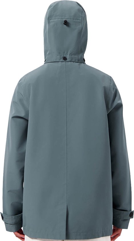 Regenjas - MAIUM Mac Short Blue Grey - Maat