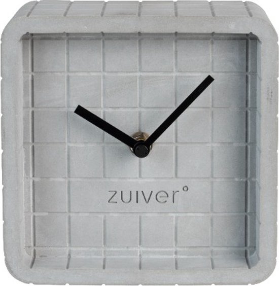 ZUIVER Clock Cute Concrete Grey