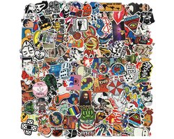 Super Sticker Pack - 300 Stuks Vinyl Graffitistickers voor Auto, Motorfiets, Fiets, Skateboard, Bagage, Laptop, MacBook, iPad - Waterdicht & Trendy Design - Geschikt voor Volwassenen en Tieners Super Sticker Pack - 300 Stuks Vinyl Graffitistickers voor Auto, Motorfiets, Fiets, Skateboard, Bagage, Laptop, MacBook, iPad - Waterdicht & Trendy Design - Geschikt voor Volwassenen en Tieners