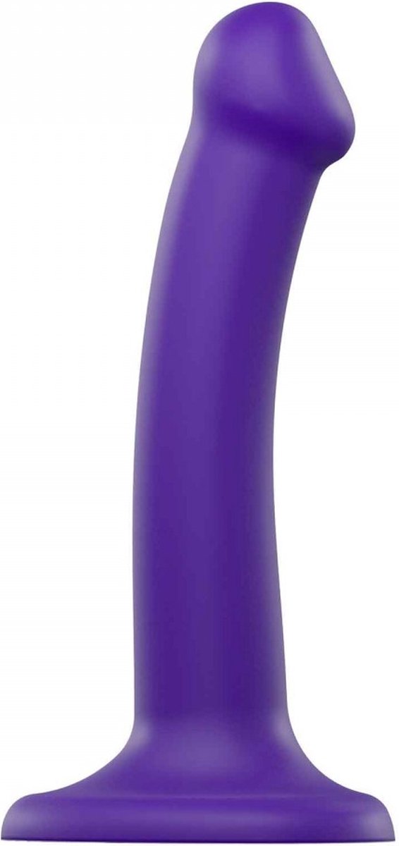 Goedkoopste Strap-On-Me Semi-Realistische Dildo met zuignap - paars - maat S