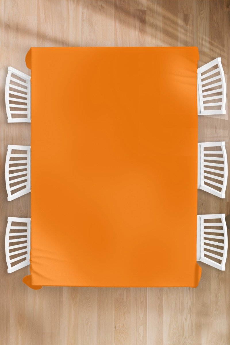 Tafelkleed - Tafellaken - 180x260 cm - Oranje - Seizoenen - Herfst - Kleur - Binnen en Buiten