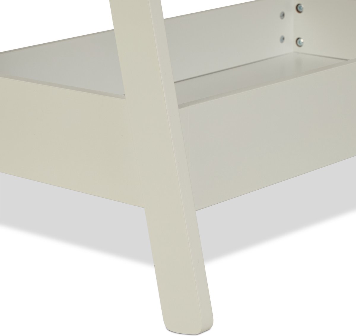Kledingrek voor kinderen Kiddy - grenen/wit - Scandinavisch Vipack