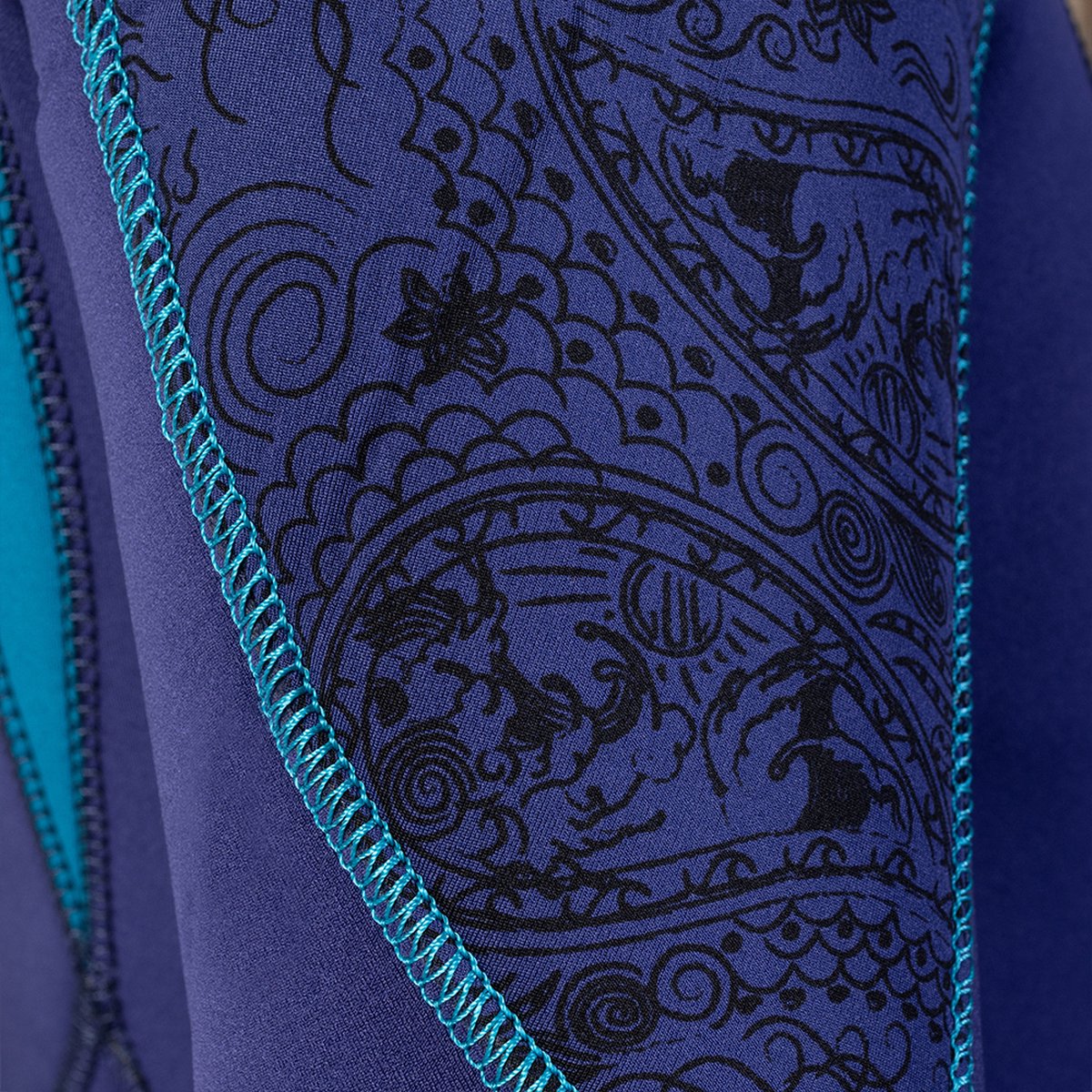 2023 Gul Dames Response 3/2mm Gbs Rug Ritssluiting Wetsuit 40T