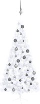 vidaXL-Kunstkerstboom-met-verlichting-en-kerstballen-half-210-cm-wit