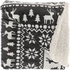 Unique Living Yael Plaid - 150x200 cm - Dark Grey