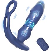 IntiMate® P SpotMaster - Stotende Prostaat Stimulator - Prostaat Vibrator met Dubbele Penisring - Anaal Speeltje met Dubbele Motor - Sex Toys voor Mannen - Zachte Anus Massager - Discrete Verpakking -