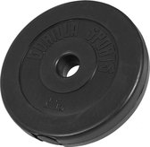 Gorilla Sports Gewichtsschijf - Halterschijf - 2,5 kg - Kunststof - 30 mm