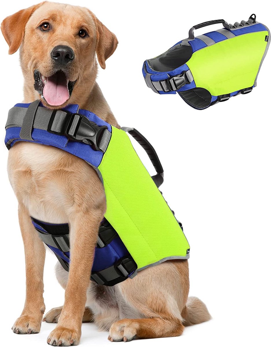 Zwemvest Voor Honden Bella & Balu Reddingsvest Voor Honden – Reflecterende Hondenjas Voor Honden Voor Maximale Veiligheid In En Rond Het Water Tijdens Het Zwemmen Ruffwear Zwemvest