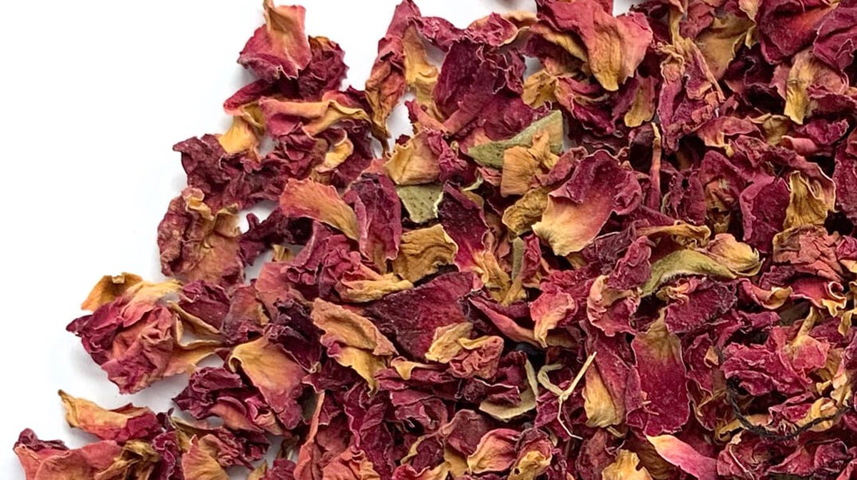 Rose Petal Leaves Dry - Rozen blaadjes 25gr - INDIA