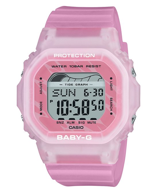 Casio Baby-G BLX-565S-4ER Horloge - Kunststof - Roze - Ø 33.5 mm