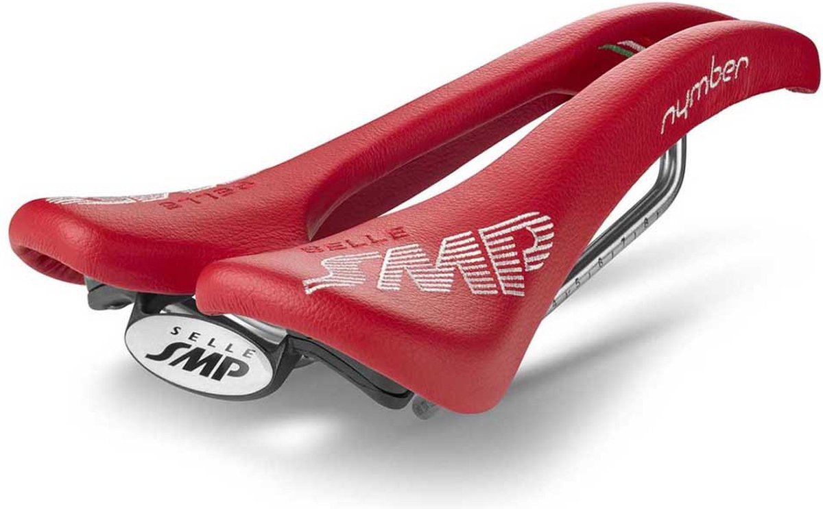 SELLE SMP Nymber Zadel Red 139 mm