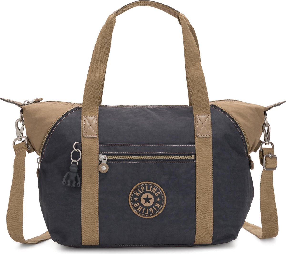 Kipling Art Hobotas - Night Grey Bl