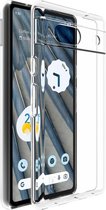 IMAK UX-5 Series Google Pixel 7a Hoesje Flexibel TPU Transparant