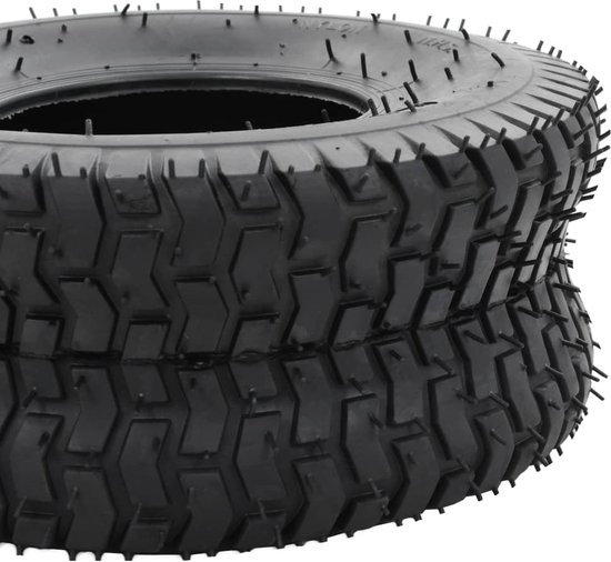 vidaXL - Kruiwagenbanden - 2 - st - 15x6.00-6 - 4PR - rubber van VidaXL — afbeelding 5