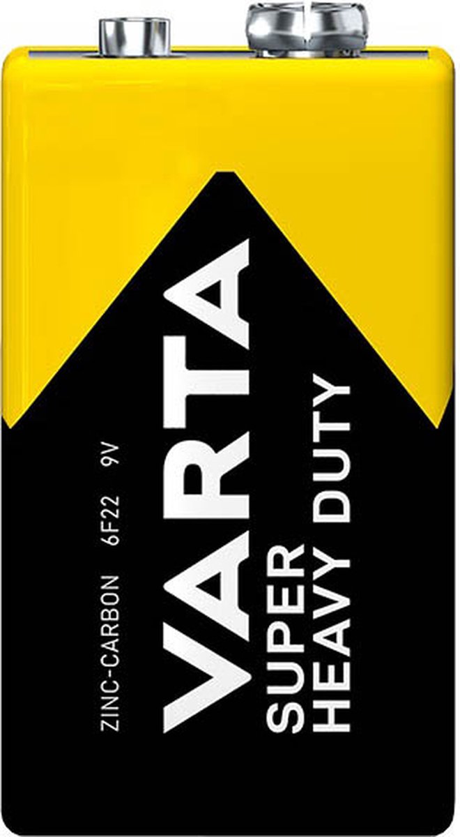Varta 9V Superlife Batterij - 1 stuk