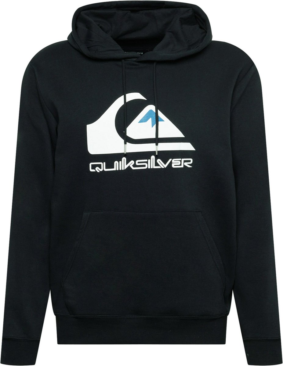 Quiksilver Big Logo Fleece Hoodie- Black