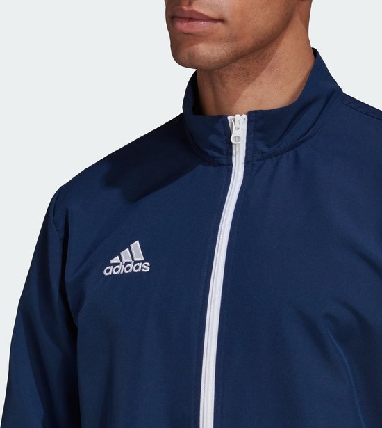 adidas Performance Entrada 22 Presentatiejack - Heren - Blauw- XS