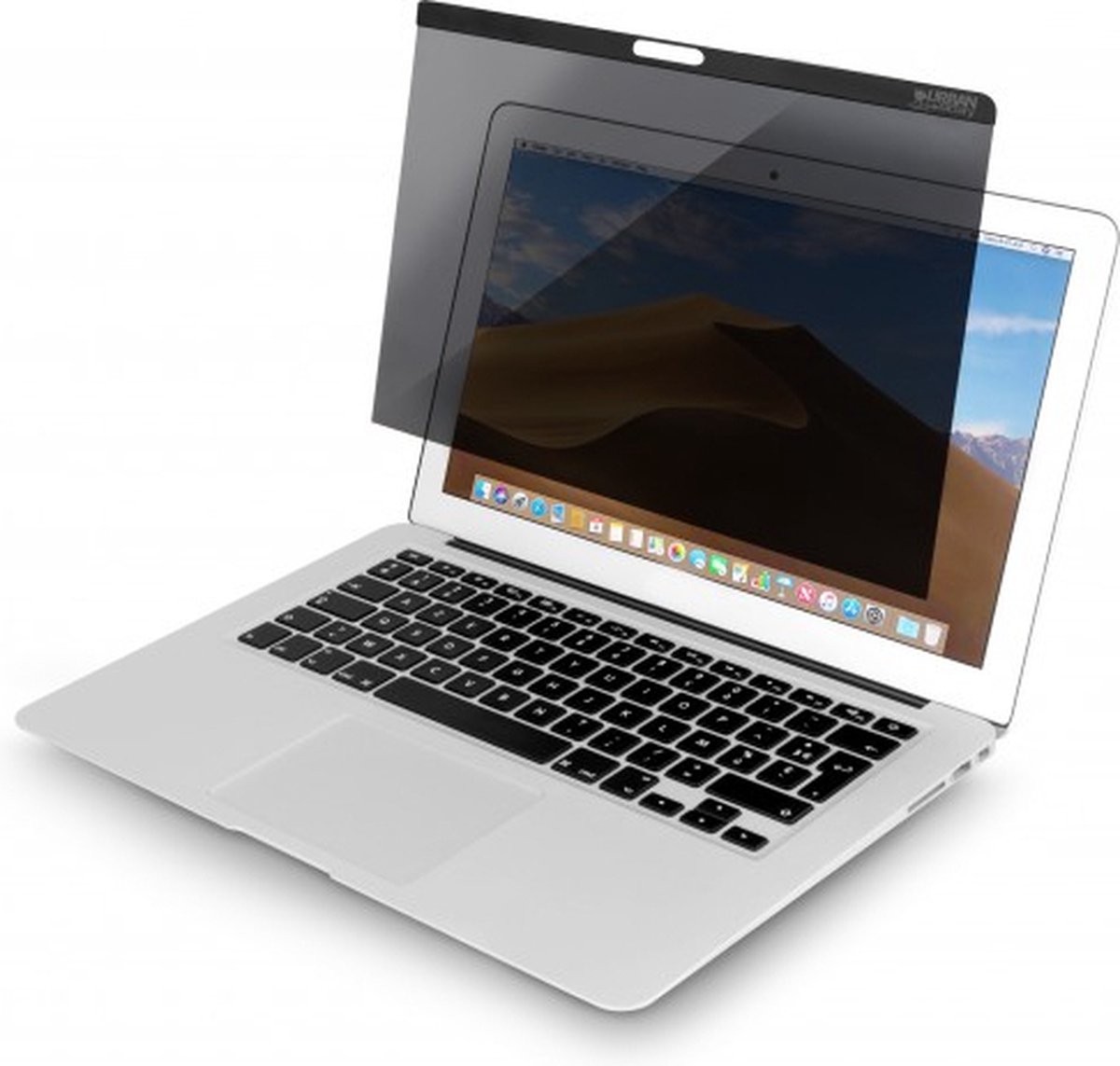 Urban Factory MPF13UF schermfilter 33,8 cm (13.3") Laptop Randloze privacyfilter voor schermen