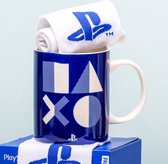 Playstation: Tasse et chaussettes Set - cadeau