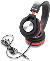 GEWA hoofdtelefoon HP Six zwart/rood - prachtige uitvoering - ooromsluitend - slechts 250gr - goede prijs/kwaliteit