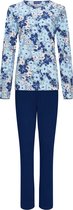 Pastunette - Dames Pyjama set Mary - Blauw - Katoen - Interlock - Maat 36