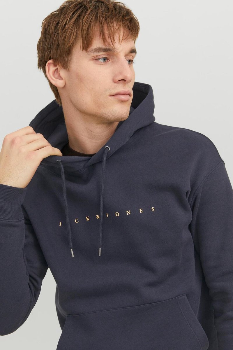 JACK&JONES JJESTAR JJ SWEAT HOOD NOOS Heren Trui — afbeelding 18