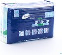Verpakking TENA Flex Super Large incontinentieluiers, met afbeeldingen van de luier en het gebruiksgemak.